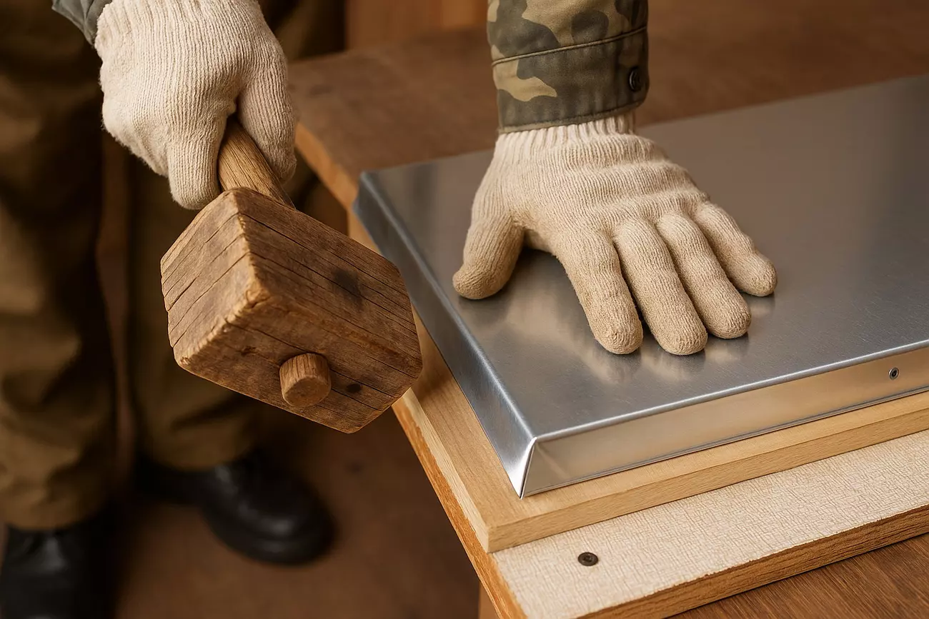 Гибка алюминиевого листа: пошаговая инструкция