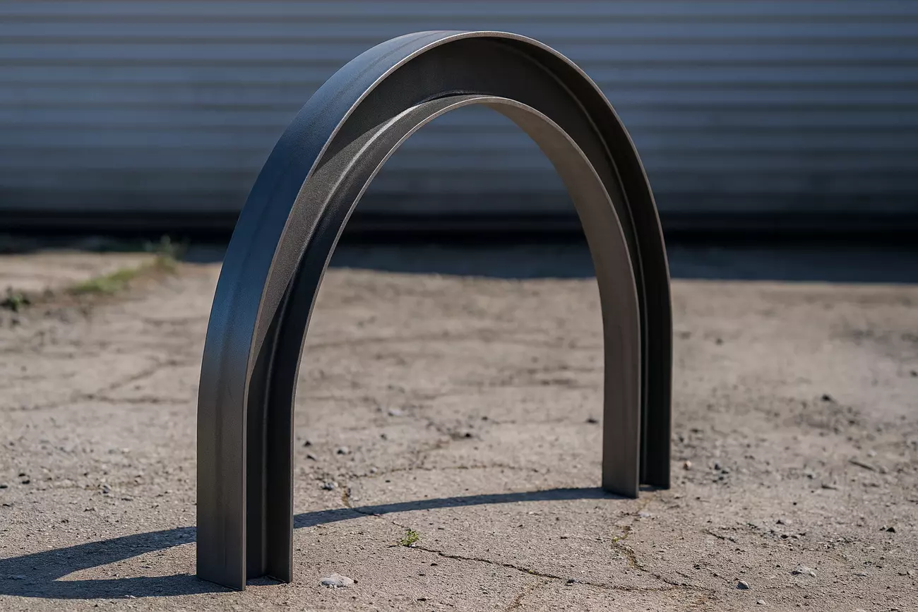 Радиусная гибка швеллера: инструкция