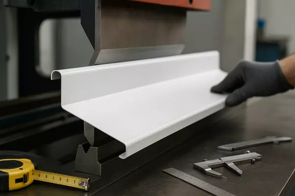 Гибка отливов: замеры и техническое задание