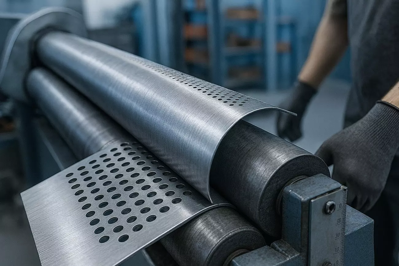 Гибка перфорированных деталей: риски и решения