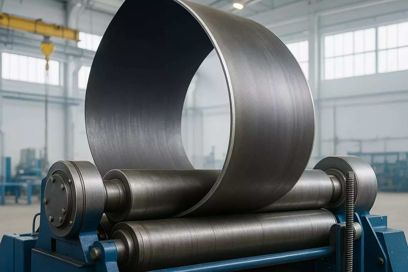 Вальцовка или гибка: какую технологию выбрать под радиус и задачу