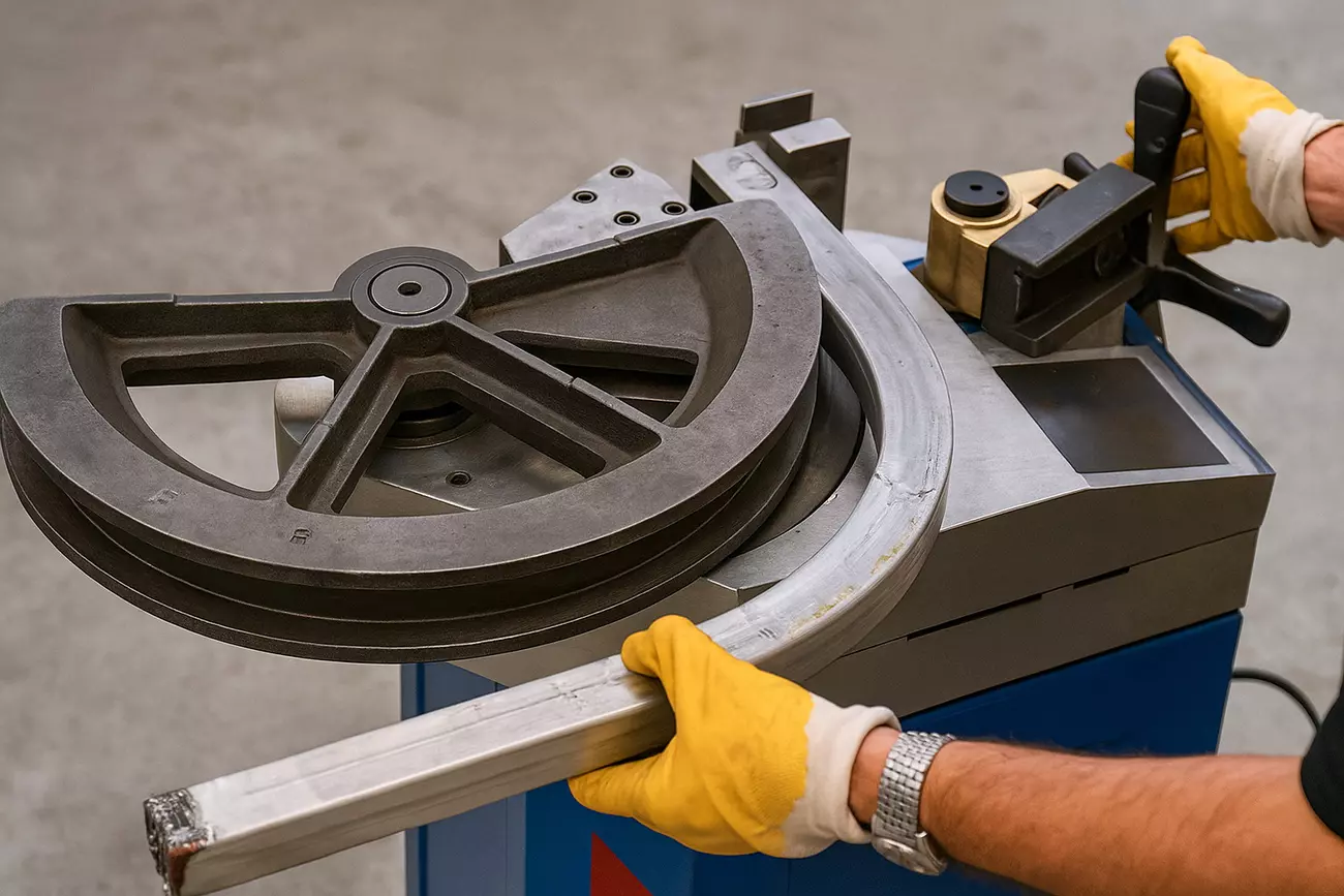 Гибка алюминиевого профиля: сплав, оснастка и защита от брака