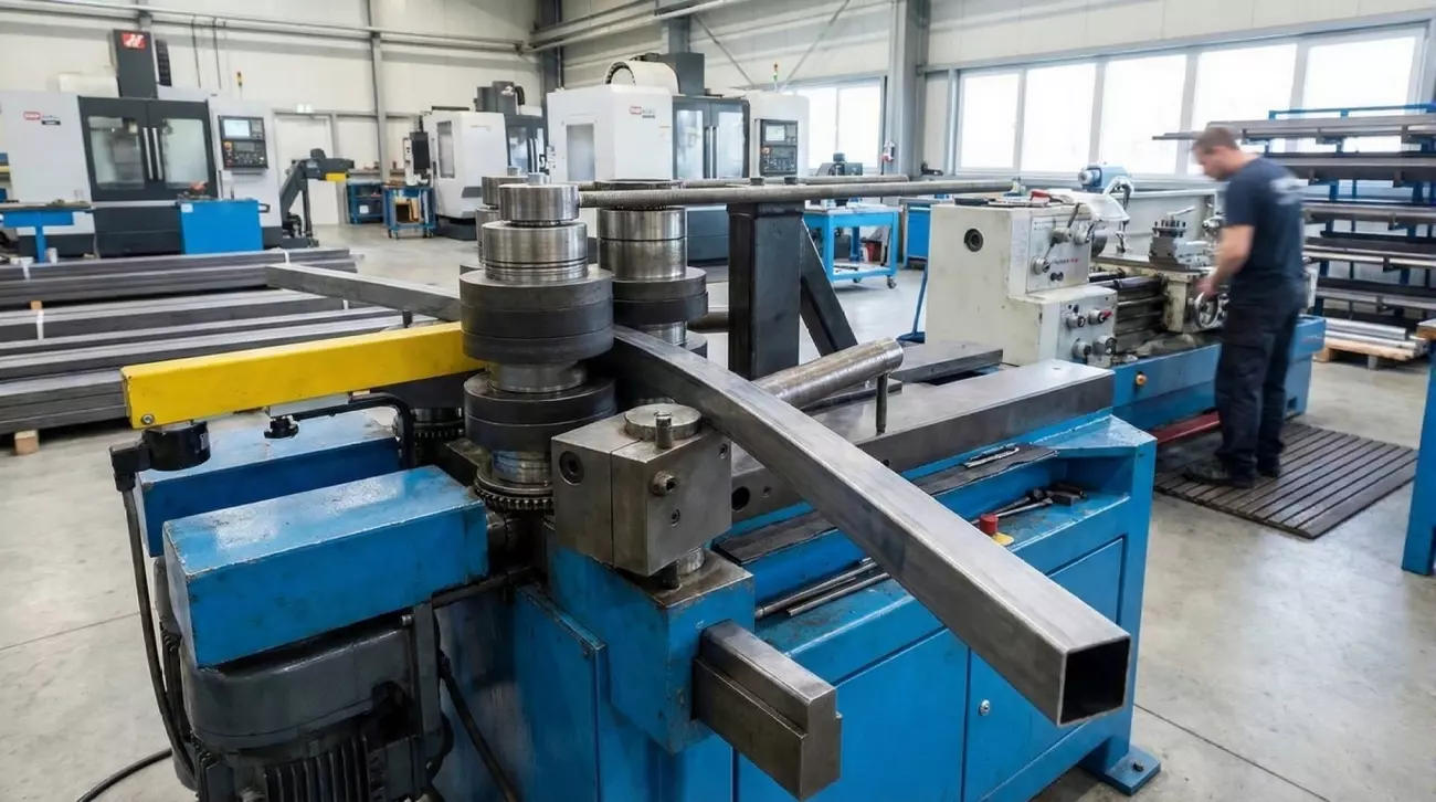 Вальцовка профильной трубы: стабильная геометрия дуги