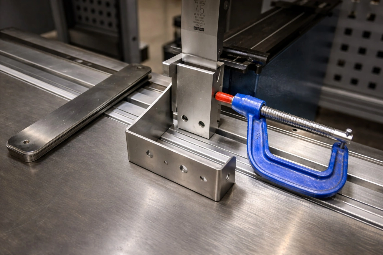 Гибка сложных кронштейнов: порядок операций и контроль отверстий