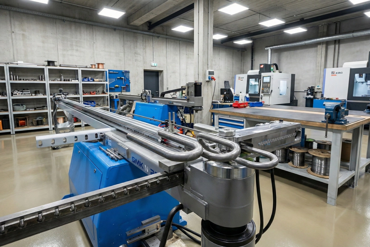 U-образные изгибы труб: стабильная геометрия без правки