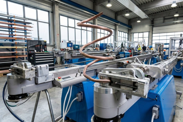 Спиральная гибка труб: стабильный шаг и геометрия витков