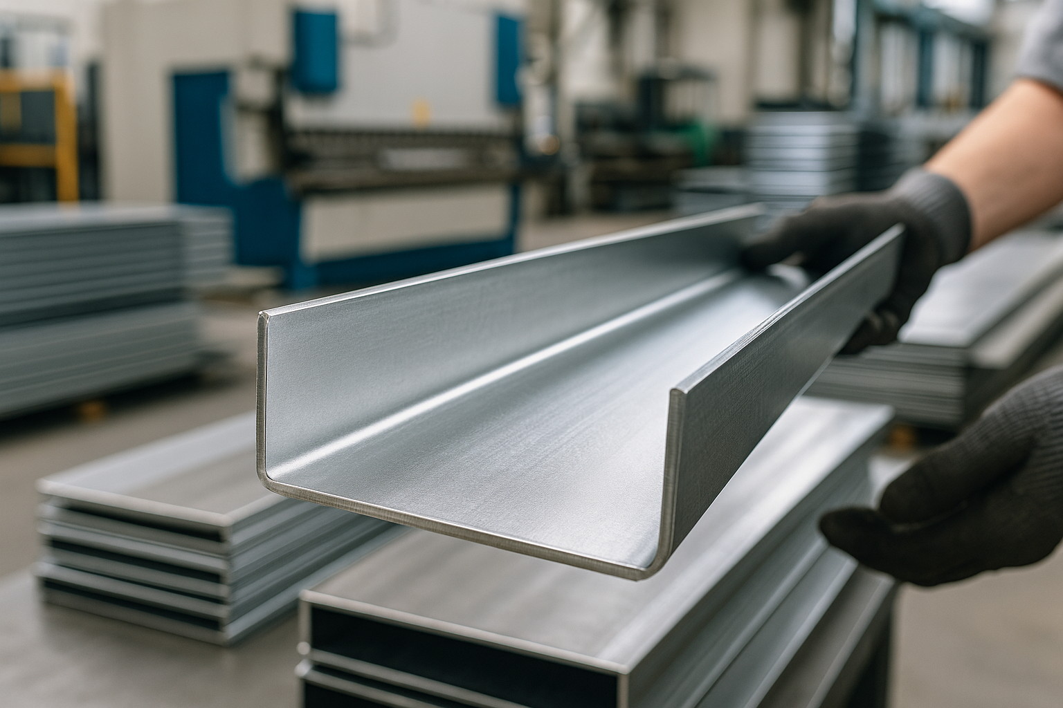 Изготовление швеллера из листового металла