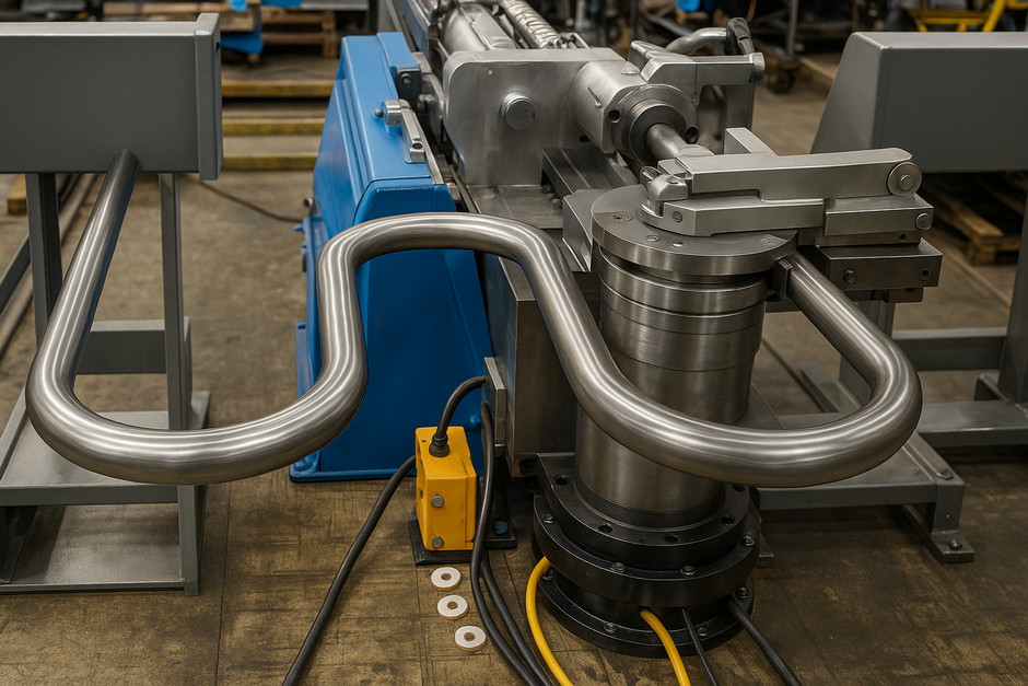 Как работает дорновый трубогиб