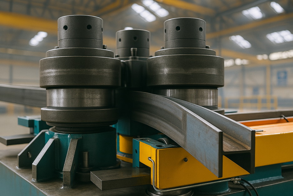 Оборудование для гибки швеллера по радиусу