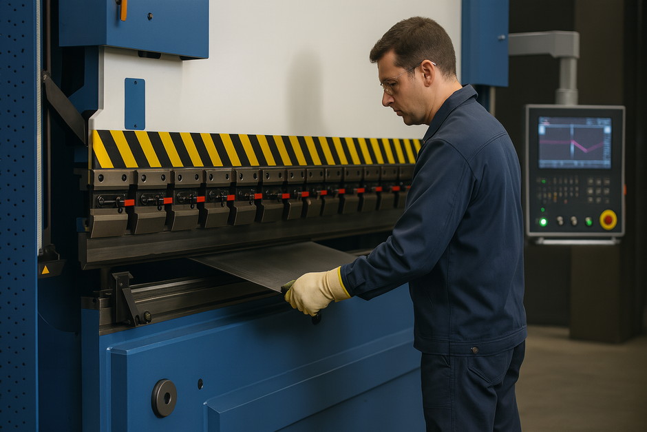 Прессовая гибка швеллера: настройка и повторяемость