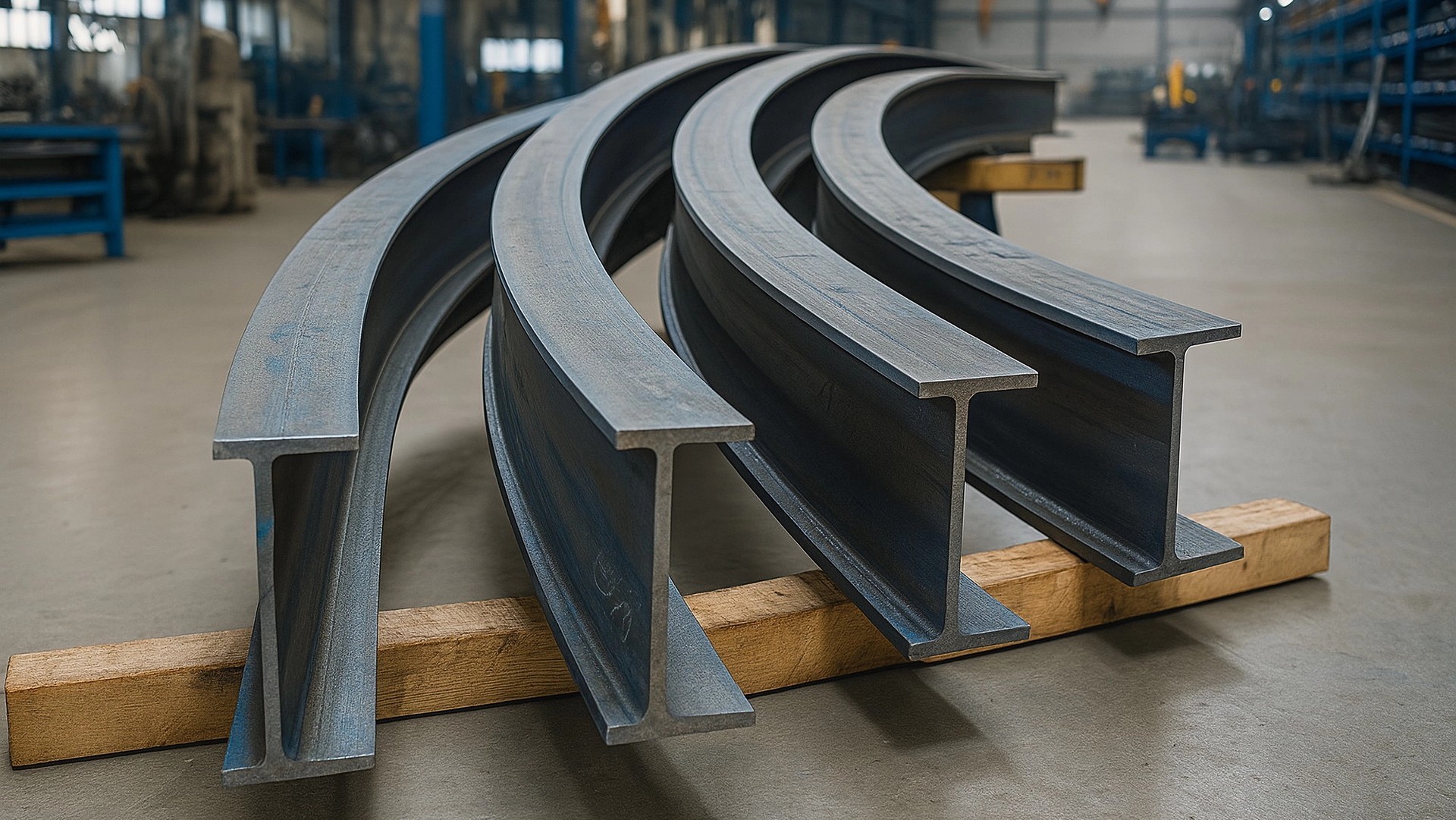 Профессиональная гибка двутавра по радиусу