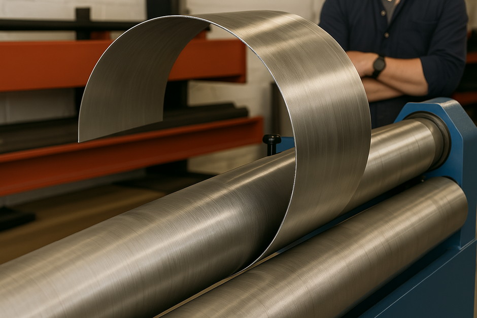Тонколистовой металл и особенности его радиусной гибки